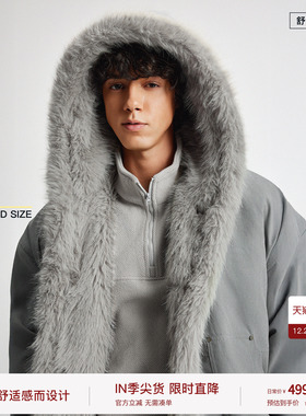 【无界穿行·wherever】BODYDREAM座山雕外套男款宽松夹克厚棉服