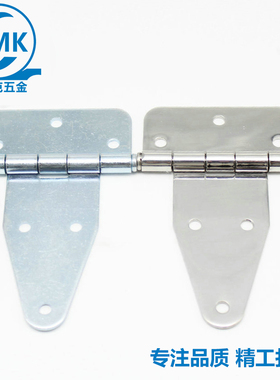 304不锈钢合页CL115工业机械加厚重型铰链平开折叠柜门折页承重高