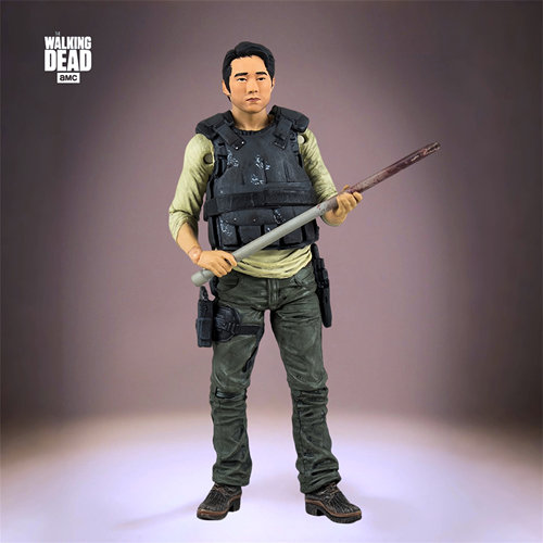 行尸走肉影视5寸5代格伦可动手办