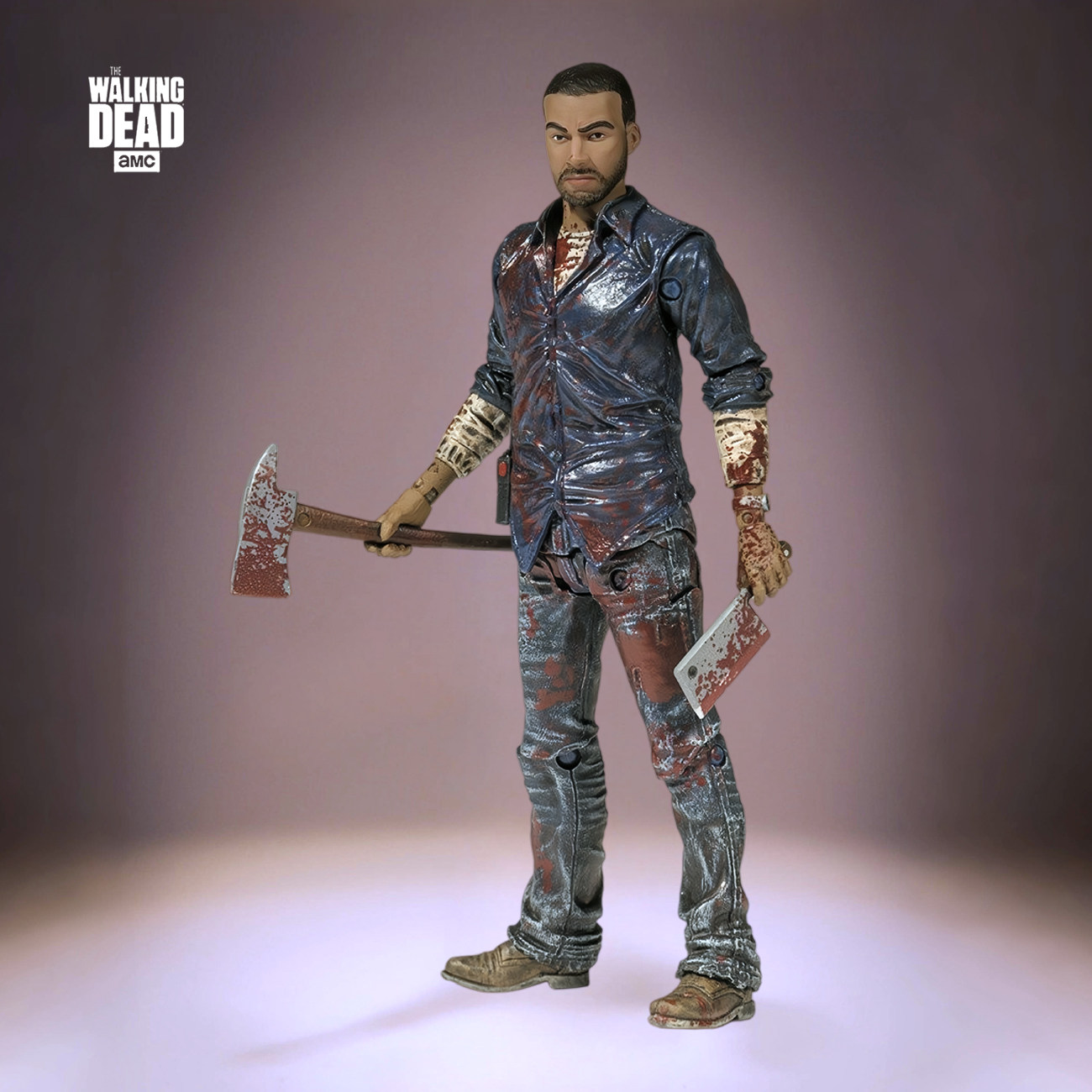 麦克法兰行尸走肉手办李会展正版关节可动游戏动漫人偶模型玩具