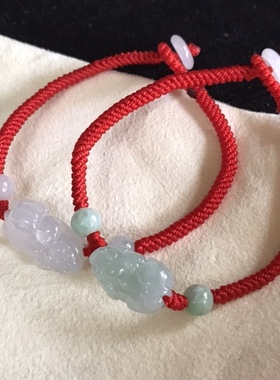 十年老店本命年红绳手工编织儿童