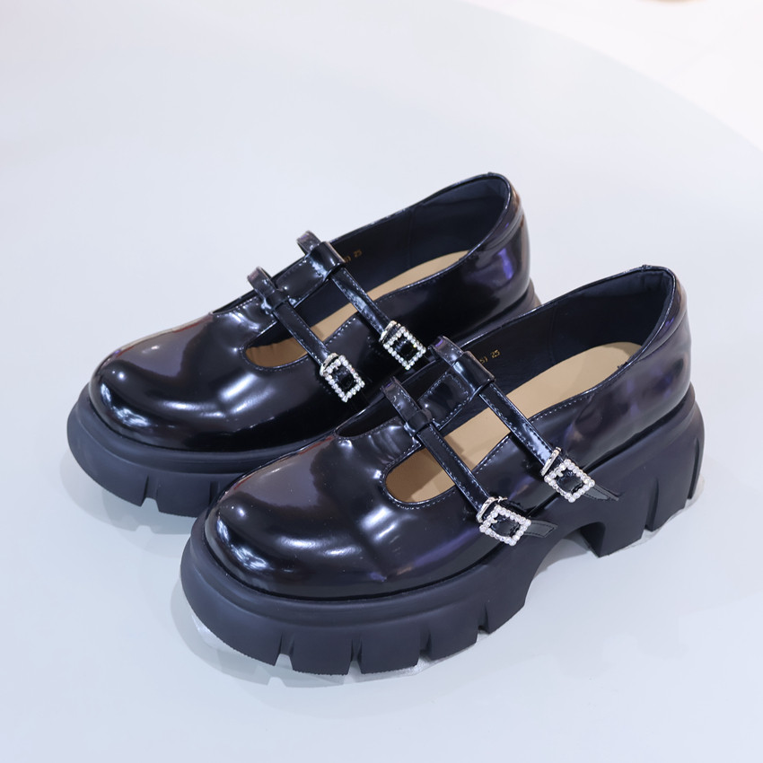 HARSON哈森女鞋 HL252503 2025年秋款搭扣单鞋 商场新品