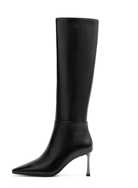 HA259932 HARSON哈森2025年冬靴 尖头迷你细跟长靴 商场专柜正品