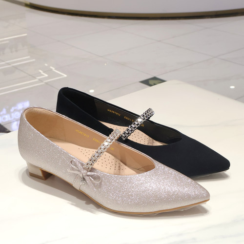 HS267912 HARSON哈森女鞋  2026年春 粗低跟 单鞋 商场新品