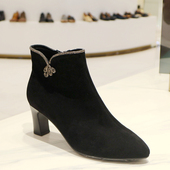 HARSON 哈森2025年冬靴高跟时装 靴 HA257909 商场专柜同款