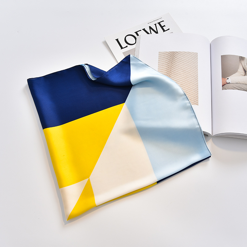 春秋夏季丝巾女小方巾百搭装饰职业空姐小领巾薄款围巾70*70