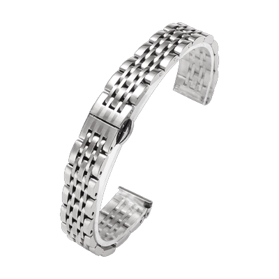 钢表带男女精钢手表带代用欧米茄