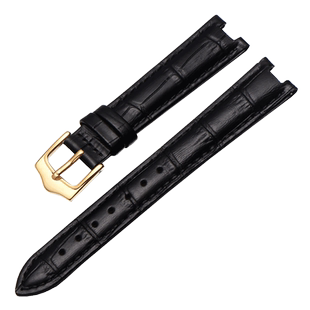 适用于范思哲Versus范瑟丝真皮表带SCD010016 VAN050016凹口18MM