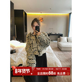 MLS 2025加厚短上衣 新款 暖绒冬日 慵懒气质仿羊羔毛外套女秋冬季