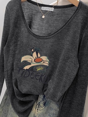 黑色V领长袖t恤女式2025新春秋外衫防晒衬衫轻薄宽松t恤上衣