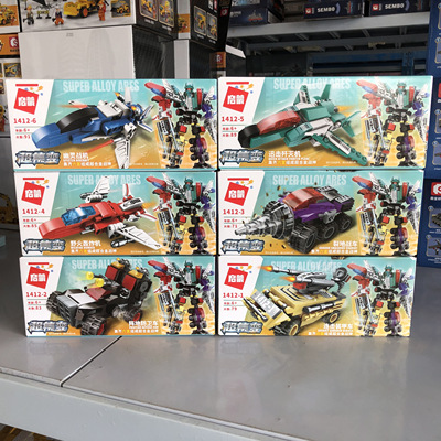 启蒙超合金战神6合一变形合体