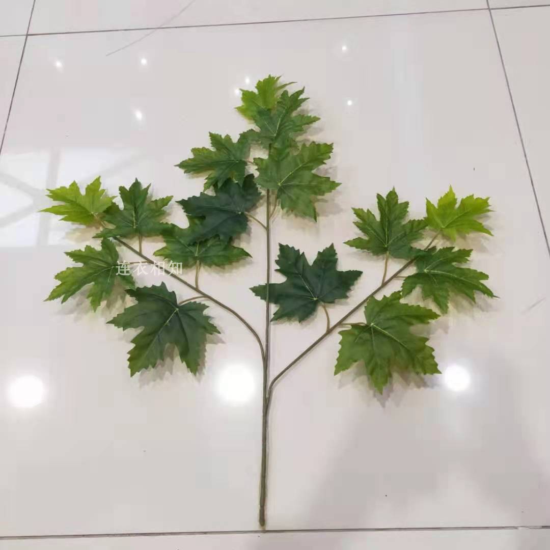 仿真梧桐叶树叶假树叶装饰