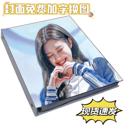 金智妮卡册jinnie明星高颜值ins大容量拍立得三寸卡片收集收纳册