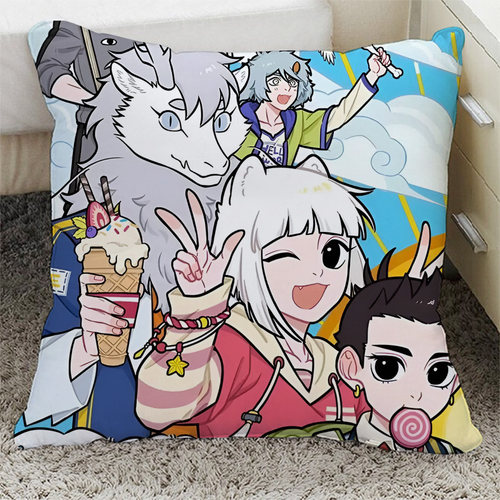 非人哉周边抱枕来图定制玩偶