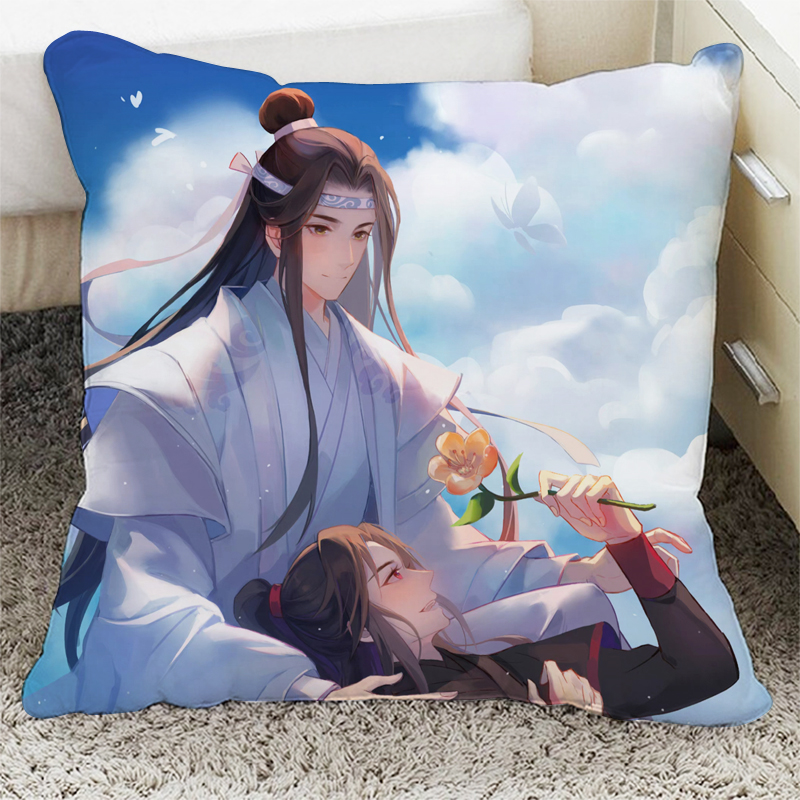 魔道祖师周边抱枕定制毛绒玩偶