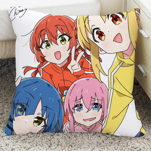 孤独摇滚抱枕虹夏山田凉喜多郁代后藤一里周边玩偶娃娃二次元动漫