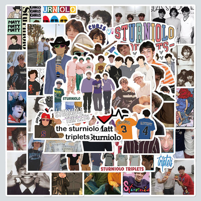 50张网红SturnioloTriplets贴纸