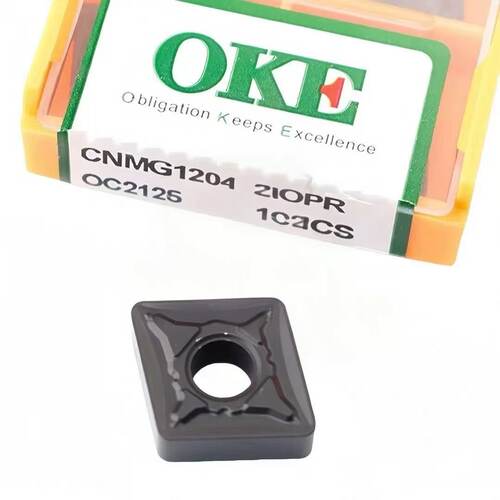 株洲OKE 数控车刀片CNMG120412-OPR OC2125 加工钢件 正品保证