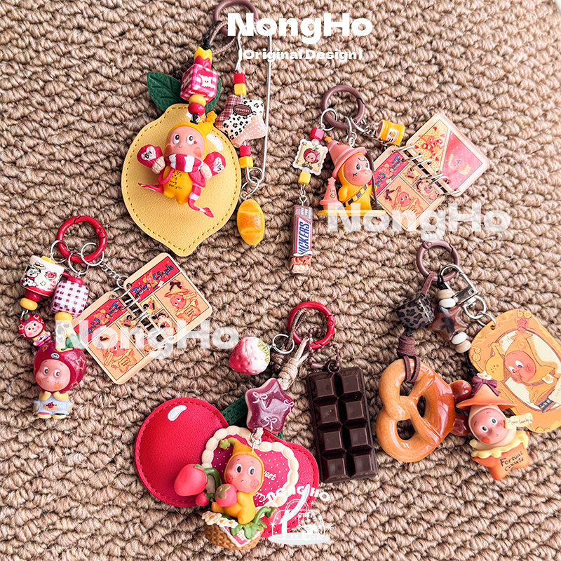 原创改娃挂件钥匙扣包包挂件