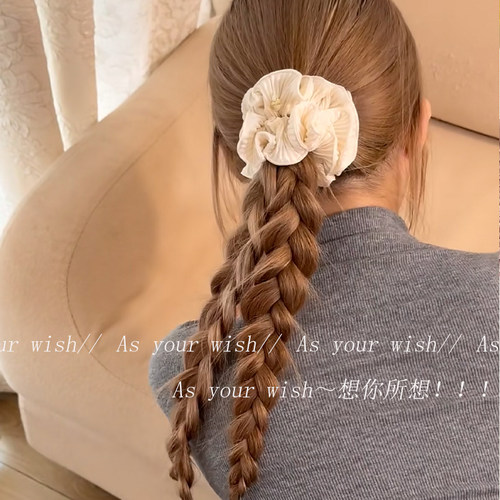 褶皱木耳边头花大肠发圈