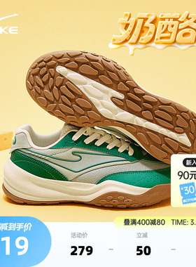 奶酪3男鞋鸿星尔克春季新款老爹鞋复古增高休闲鞋百搭潮流阿甘鞋