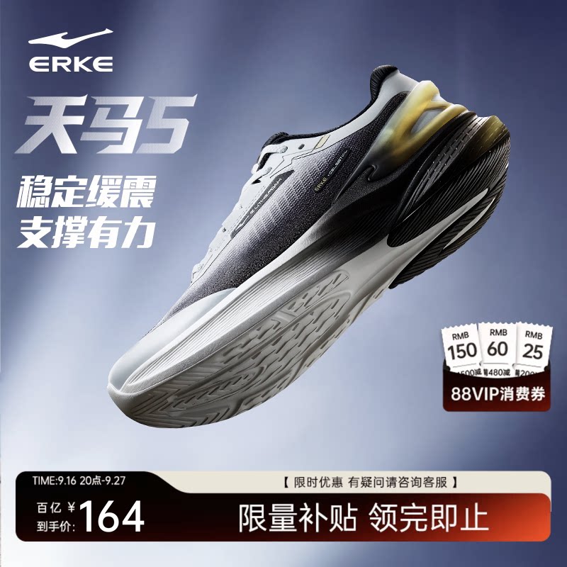 天马5鸿星尔克跑鞋男鞋图片