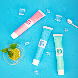 Baking Soda Toothpaste Mint Probiotic Fresh Breath Bright Wh