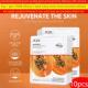 Facial Face Mask Papaya Wrinkle Acne Korea Moisturizing面膜
