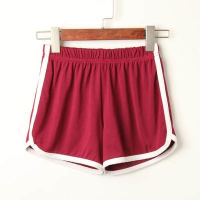 Casual elastic high waisted lantern shorts休闲松紧腰灯笼短裤