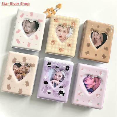 Cartoon Bear Photo Album 3 Inch Photocard Holder Korean Idol