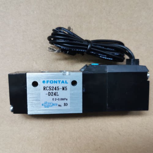 现货台湾鸿达FONTAL进口气动电磁阀 PCS2408-NB-D24G