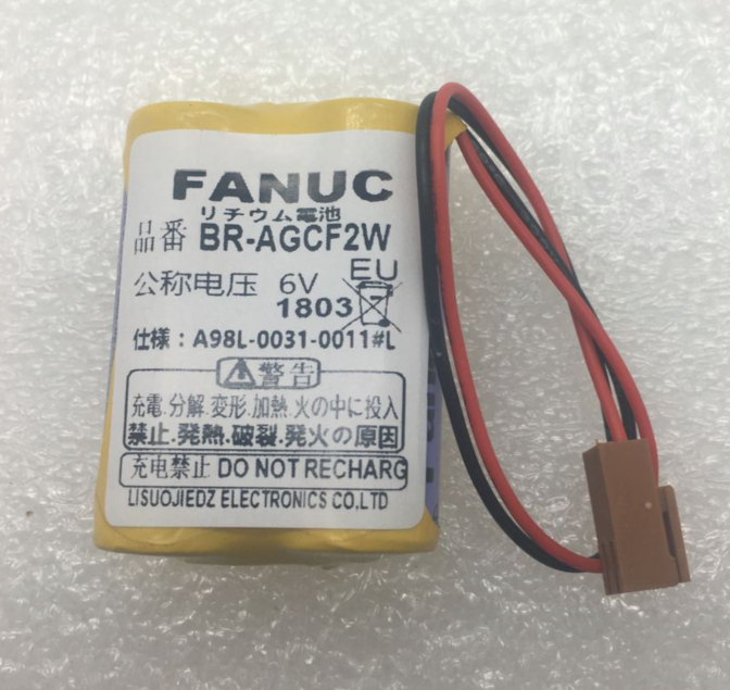 包邮原装发那科 BR-AGCF2W 6V/BR-2/3AGCT4A 6V数控机床锂电池