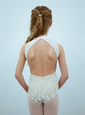 新选舞蹈共和新款纽约百n老汇xiaoxiao儿童芭蕾练功衣C1517丝绒连