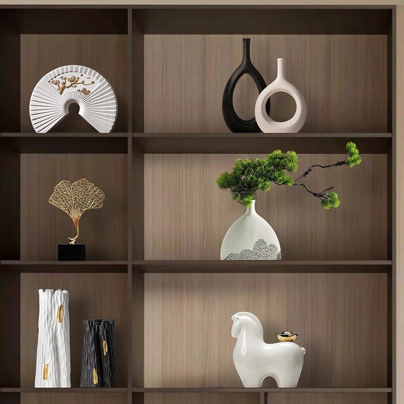 精选新中式现代轻奢高档客厅电视柜D摆件家居创意装饰品酒柜书房,家居饰品,装饰摆件,淘宝优惠券,粉丝福利购,淘宝优惠卷