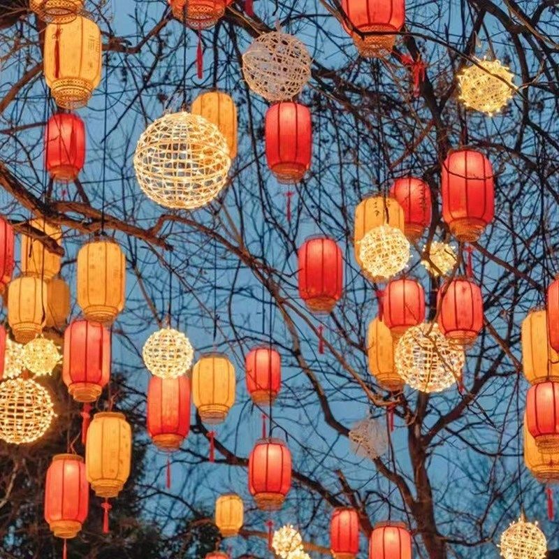 人气景区树上羊皮防水灯笼户外吊C挂节日活动场景美陈亮化发光装,节庆用品/礼品,灯笼,淘宝优惠券,粉丝福利购,淘宝优惠卷