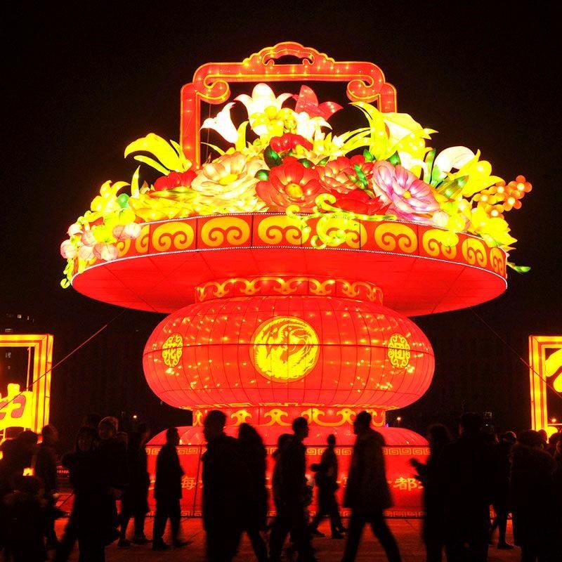 精选元宵节新年大型花灯创意花篮造型春节景区广场迎W春灯会彩灯,节庆用品/礼品,花灯,淘宝优惠券,粉丝福利购,淘宝优惠卷