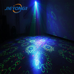 人气 充电激光灯KTV彩灯闪光灯包房J酒吧声控旋转舞台灯光镭射
