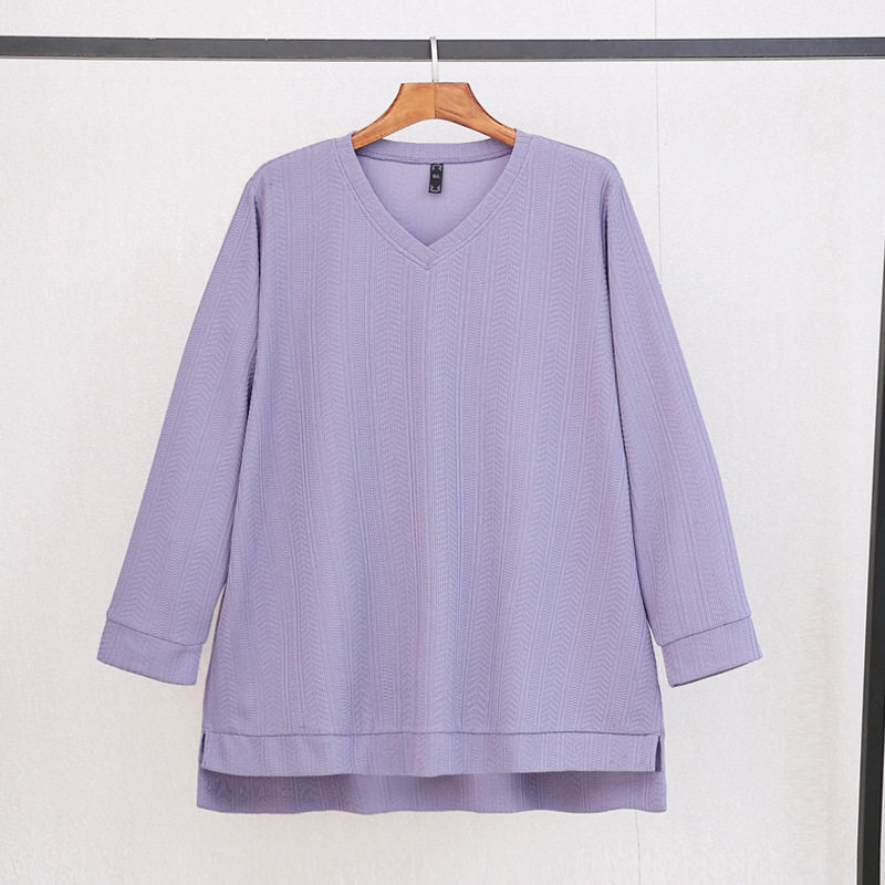 洋气开叉上衣胖mm大码女装T恤打底衫秋冬显瘦遮肚子内搭女,女装/女士精品,大码内搭,淘宝优惠券,粉丝福利购,淘宝优惠卷