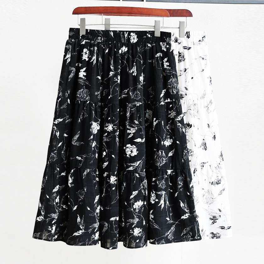 300斤特大码女装胖mm遮肉显瘦洋气半身裙女夏季中长款半身裙,女装/女士精品,大码半身裙,淘宝优惠券,粉丝福利购,淘宝优惠卷