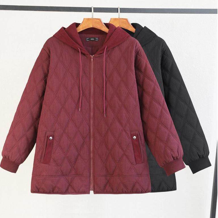 加肥大码女装加厚连帽棉衣胖mm冬装宽松棉袄外套遮肚子显瘦棉服女,女装/女士精品,大码棉服,淘宝优惠券,粉丝福利购,淘宝优惠卷