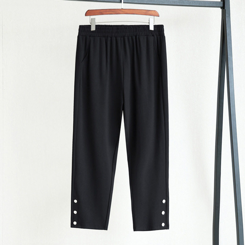 加大码女装高腰长裤子秋装胖mm显瘦百搭女裤260斤宽松弹力休闲裤,女装/女士精品,大码裤装,淘宝优惠券,粉丝福利购,淘宝优惠卷