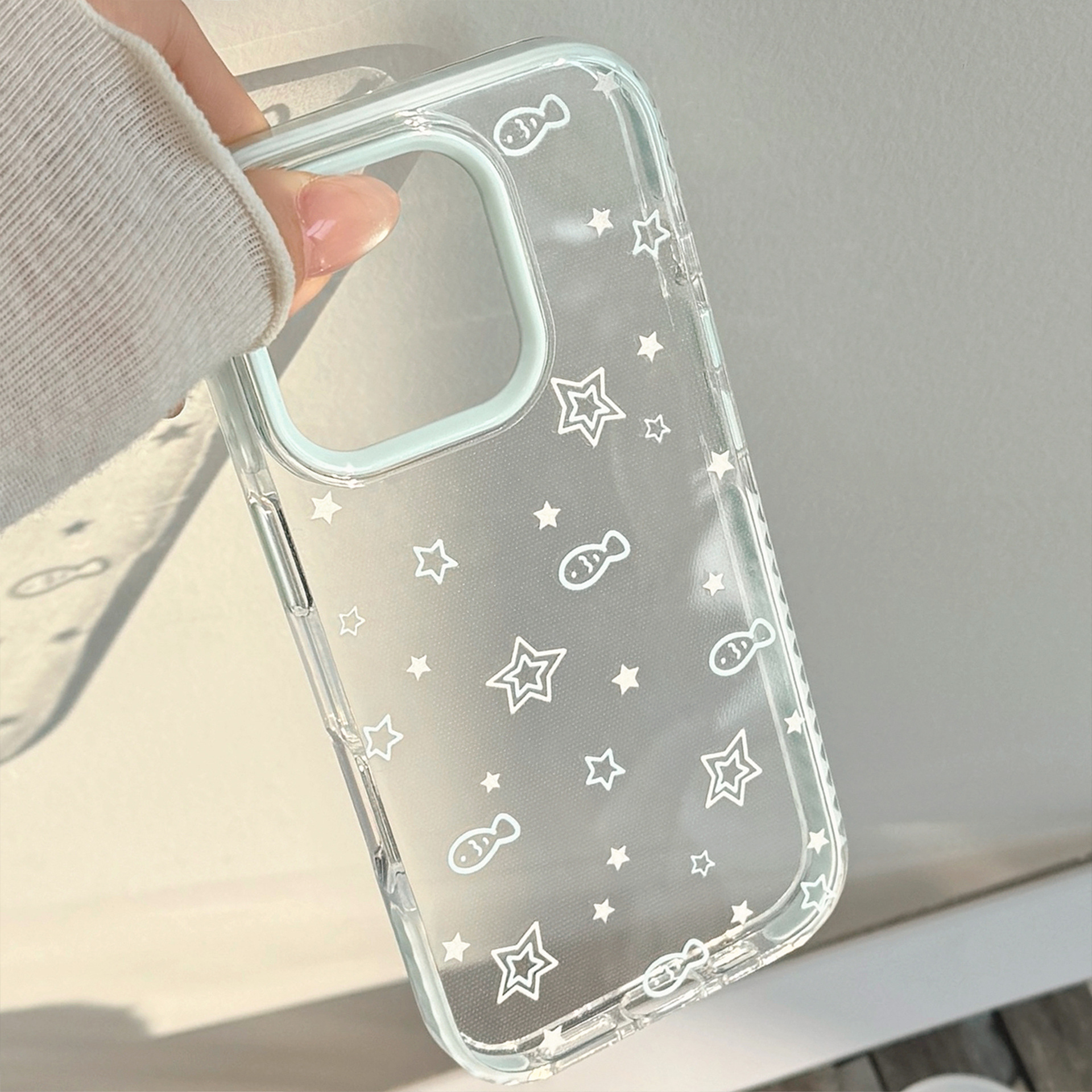 ins风星星小鱼适用iphone16苹果15pro max手机壳14小清新1311