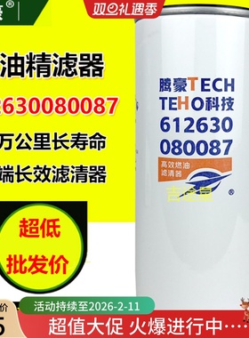 612630080087适配潍柴P10/P12柴滤芯CX1023E/CLX-239A/WDK11102-4