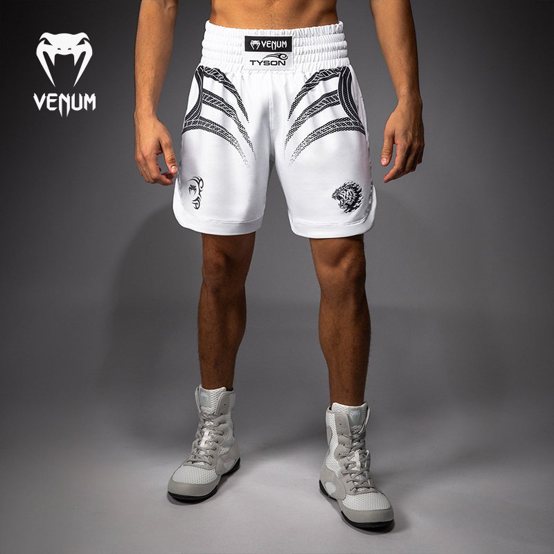 VENUM毒液迈克泰森Tiger男士拳击运动短裤健身训练拳击运动跑步