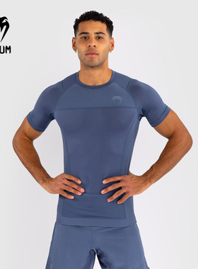 VENUM 毒液G-Fit Air新款男紧身短袖格斗训练衣健身服柔术防磨衣
