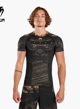 VENUM 毒液Gorilla Jungle新款男紧身短袖格斗训练衣健身服防磨衣