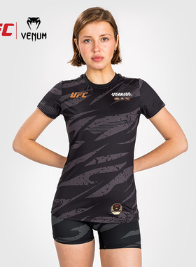 VENUM 毒液 UFC格斗周3.5  女速干圆领T恤健身训练跑步格斗搏击