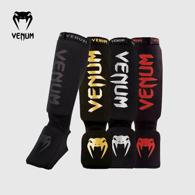 VENUM 毒液KONTACT护腿护胫拳击散打搏击护腿泰拳男女护腿