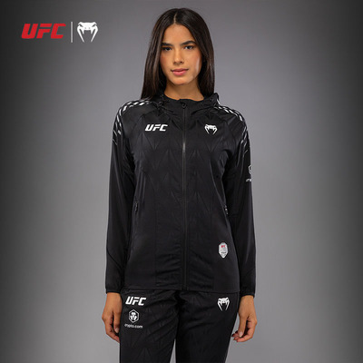 VENUM 毒液UFC5.0格斗之夜女外套卫衣运动连帽健身训练跑步休闲