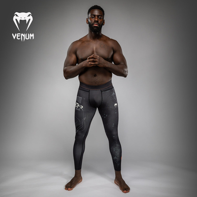 VENUM毒液Eclipse紧身防磨长裤搏击散打拳击训练裤防磨压缩裤健身